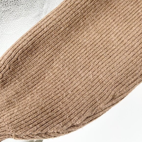 NWT Maje Belia Wool Blend Faux Sherpa Sweater Jacket - Picture 6 of 9